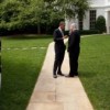 President Barack Obama talks with Prime Minister Benjamin Netanyahu of Israel following their meetings, May 20, 2011. Credit: White House Photo by Pete Souza