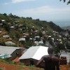 Houses are climbing up Freetown