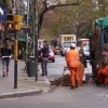 Woman being harassed by a crew of workers on a Buenos Aires street.  Credit: Juan Moseinco/IPS 