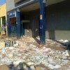 Banks and shops were looted during the protests.  Credit: Claire Ngozo