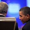 President Obama and Prime Minister Stephen Harper (left) say they're worried about climate change, but neither the U.S. nor Canada has cut emissions. Credit: White House photo