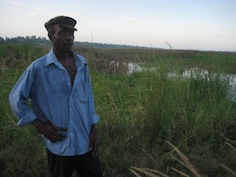 Ambrosio Manjate, 55, a smallholder farmer from Palmeira in Southern Mozambique, is one of the many affected by climate change.  Credit: Johannes Myburgh/IPS