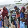Mothers queue with their children at the Badbaado camp clinic. Except for a few Islamic schools, education at the camp is almost non-existent.  Credit: Abdurrahman Warsameh/IPS