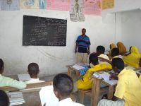Despite the dangers, local communities are working to keep schools open. Credit: Abdurrahman Warsameh/IPS