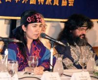Ainu activists announce protest plans for July in Hokkaido.  Credit: Catherine Makino/IPS