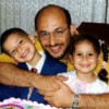 Sami Al-Arian with son Ali and daughter Lama. Credit: The Al-Arian Family