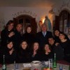 Terranova with students after the concert. Credit: Yukari Susaki