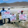 Aymaras in protest. Credit: Daniela Estrada