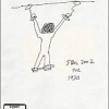 A sketch by Thomas V. Curtis, a former Reserve M.P. sergeant, showing how a 22-year-old Afghan taxi driver named Dilawar was allegedly chained to the ceiling of his cell. He later died in custody. Credit:   