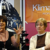 Adriana Marquisio and Maude Barlow at the Klimaforum09. Credit: Stephen Leahy/IPS