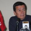 ELN spokesman Pablo Beltrán at Havana press conference. Credit:   