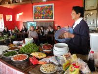 Clara Brandão in action. Credit: Courtesy of Gaia Village