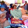Aymara traders in El Alto, Bolivia. Credit: Franz Chávez/IPS.