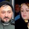 Seyyed Mohammad Ali Abtahi (left) and Zahra Eshraghi (right). Credit: Arash Ashoorinia/kosoof.com