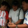 Jesús Manacés (centre) in Bagua. Credit: Courtesy of Ben Powless