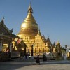 Mandalay&#39s Kuthodaw Pagoda is one of its many Buddhist monuments and monasteries  Credit: Wikipedia