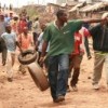 Youths in the Nairobi slum of Kibera, caught up in election violence. Credit: Julius Mwelu/IRIN