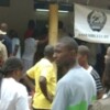 Young Mozambicans turned out in their numbers to vote. Credit:   