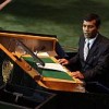 "Our acute vulnerability provides us with the clarity of vision to understand how the problem can be solved," Maldivian President Mohamed Nasheed told leaders gathered at the Summit. Credit: Hasan Sarbakhshian/IPS