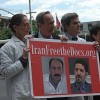 Global Alaei Day Vigil outside the United Nations in New York City. Credit: Jonathan Hutson, Physicians for Human Rights