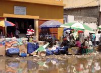 Run-off from places like the Sao Paulo Market in Luanda contaminates the water supplied to the city's poor neighbourhoods. Credit: Ferdinando Casagrande/IPS Run-off from places like the Sao Paulo Market in Luanda contaminates the water supplied to the city's poor neighbourhoods. Credit: Ferdinando Casagrande/IPS