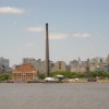 View of Porto Alegre from the Guaíba River. Ponta do Melo could end up like this.  Credit: Clarinha Glock/IPS