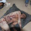Body of indigenous man killed in Bagua.  Credit: Courtesy of Fedepaz