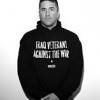 Sgt. Ronn Cantu, wearing an Iraq Veterans Against the War sweatshirt. Credit:   