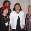 (Front left) Emily Murase, Tina Tchen of the White House Council on Women, Ann Lehman and (back) Andrea Shorter of the San Francisco Commission on the Status of Women.  Credit: Dept. on the Status of Women