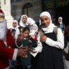 Santa finds flowers to gift in Gaza Credit:   