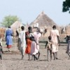 Displaced southern Sudanese women and children of Jikany Nuer in a village outside Nasir town in Upper Nile state. Credit: Peter Martell/IRIN