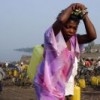 Women carrying water in eastern DRC, where many struggle to access this resource. Credit: Tiggy Ridley/IRIN