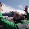 Launching an F/A-18F Super Hornet from the aircraft carrier USS Enterprise. Credit: US Navy/N.C. Kaylor
