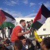 Protest outside government headquarters in Ramallah. Credit: Mel Frykberg