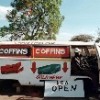 A coffin vendor in Lusaka - sign of Zambia's AIDS pandemic. (Photo: Joao Silva) Credit: PictureNET Africa