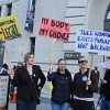 Pro-choice rally commemorating Roe v. Wade in San Francisco on Jan. 19, 2008. Credit: Steve Rhodes