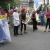 Protest against Catholic Church reaction. Credit: Courtesy of Fórum de Mulheres de Pernambuco. 