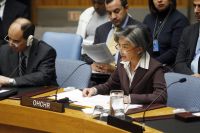 Security Council debates protection of civilians - and women - in armed conflict. Credit: U.N.