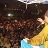 Crowds at Ibrahim&#39s rallies grew as campaigning progressed Credit: Baradan Kuppusamy/IPS