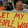 More than half of undocumented migrants in the U.S. are from indigenous regions of Mexico like Chiapas and Oaxaca. Credit: David Bacon