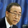 Secretary-General Ban Ki-moon discusses the situation in Kenya at his first press conference of the year on Jan. 7, 2008.  Credit: UN Photo/Mark Garten 