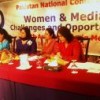 Pakistan's women anchors and editors say sexual harassment at work is their biggest worry. Credit: Beena Sarwar/IPS