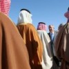 Bush bids farewell to Prince Salman bin Abd Al-Aziz before boarding Air Force One in Riyadh. Credit: White House/Eric Draper