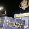 President George W. Bush at the U.S. Naval Academy in 2005. Credit: White House photo