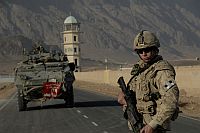 Canadian forces on patrol in Afghanistan. Credit: Canadian Department of National Defence 