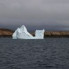 A lone glacier drifts in the Canadian Arctic, Aug. 14, 2007.  Credit: micropolisnews