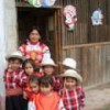 Students and teachers at the community-run school in Alto Palomar, Peru. Credit: Milza Hinostroza/IPS.