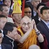 The Dalai Lama at the Tawang monastery Credit: dalailama.com 