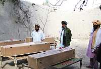 Victims of drone attacks readied for burial in Miranshah, North Waziristan. Credit: Haji Mohammad Mujtaba/IPS