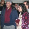 Farida Neksad with then head of USAID, Andrew Natsios. Credit: USAID